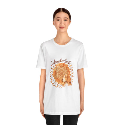 Dogtown Boho Revival "Wanderlust" Unisex Jersey Tee (Beagle)