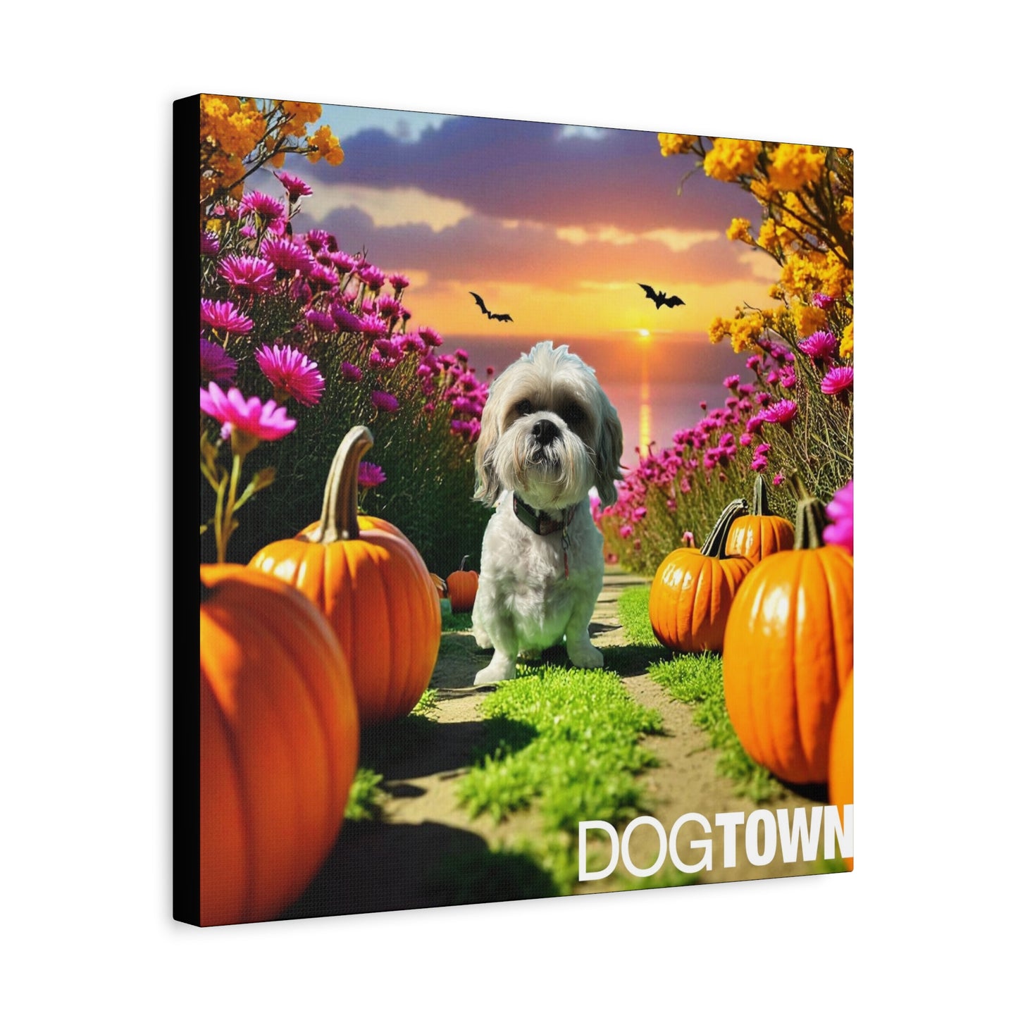 Bear C - Halloween Canvas