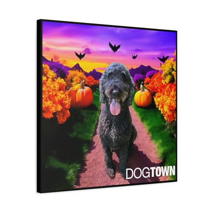 Einstein - Halloween Canvas