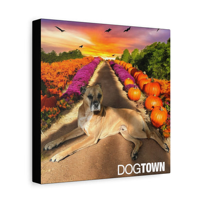 Cooper - Halloween Canvas