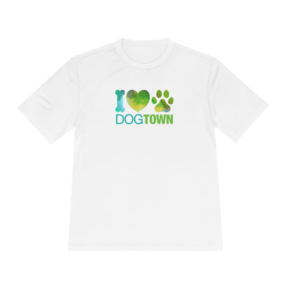 Dogtown "I Heart Paw" Short Sleeve Polyester Lightweight Tee