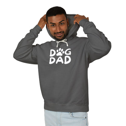 Dog Dad Lightweight Hoodie - Perfect Gift for Dog Lovers, Pet Owners, Fathers, Birthdays, Father's Day, Casual Wear