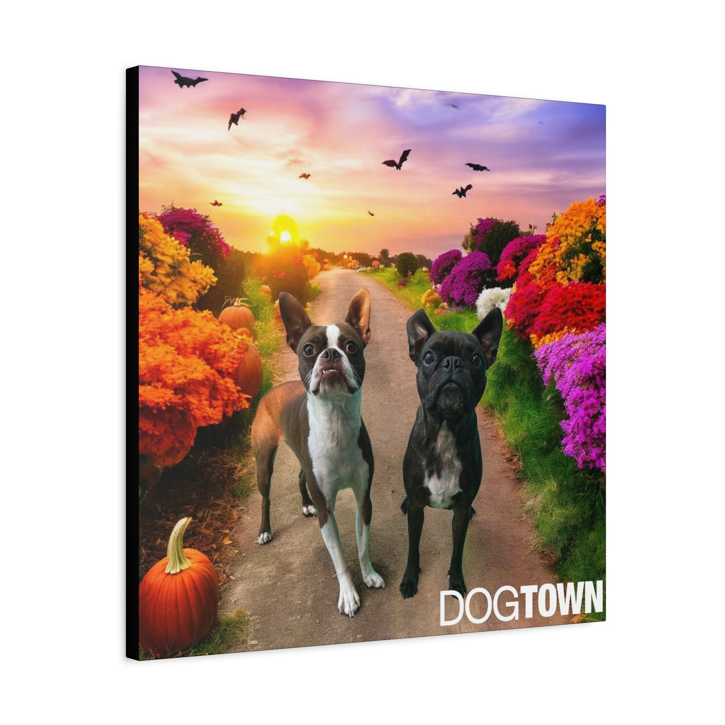 Duke & Ellie - Halloween Canvas