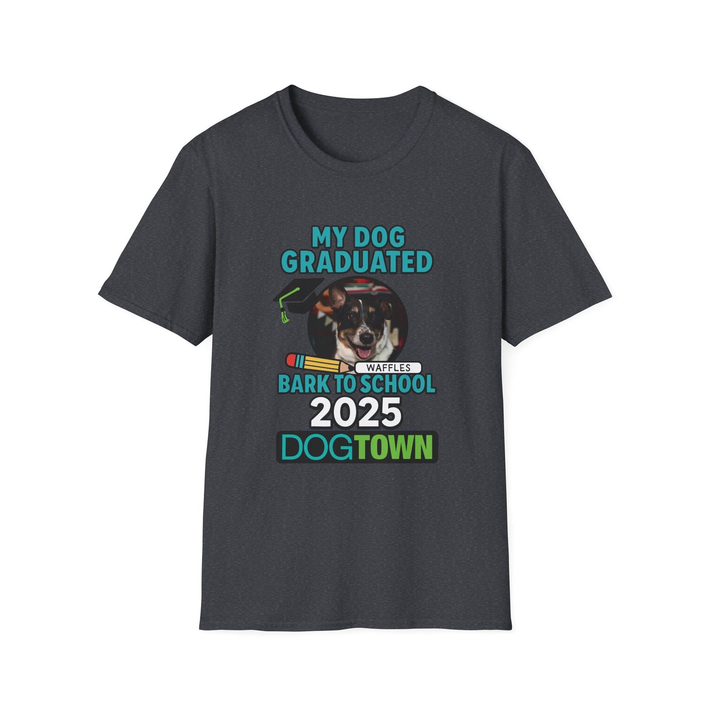 Bark to School 2025 - Unisex T-Shirt (Waffles)