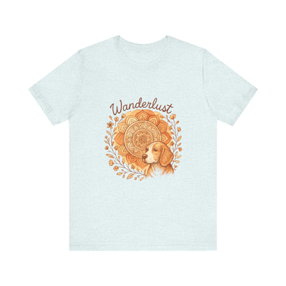 Dogtown Boho Revival "Wanderlust" Unisex Jersey Short Sleeve Tee (Beagle)