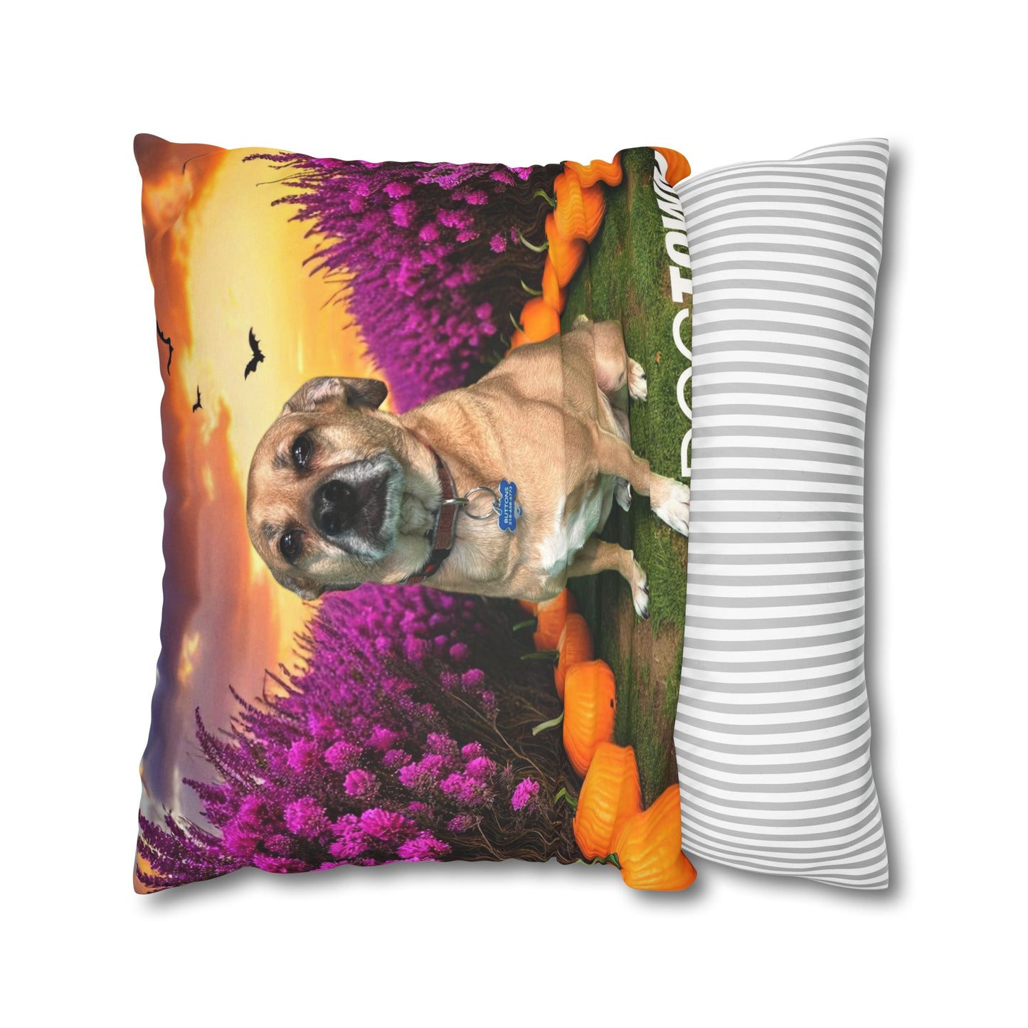 Buttons - Halloween Pillowcase