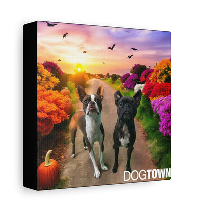Duke & Ellie - Halloween Canvas
