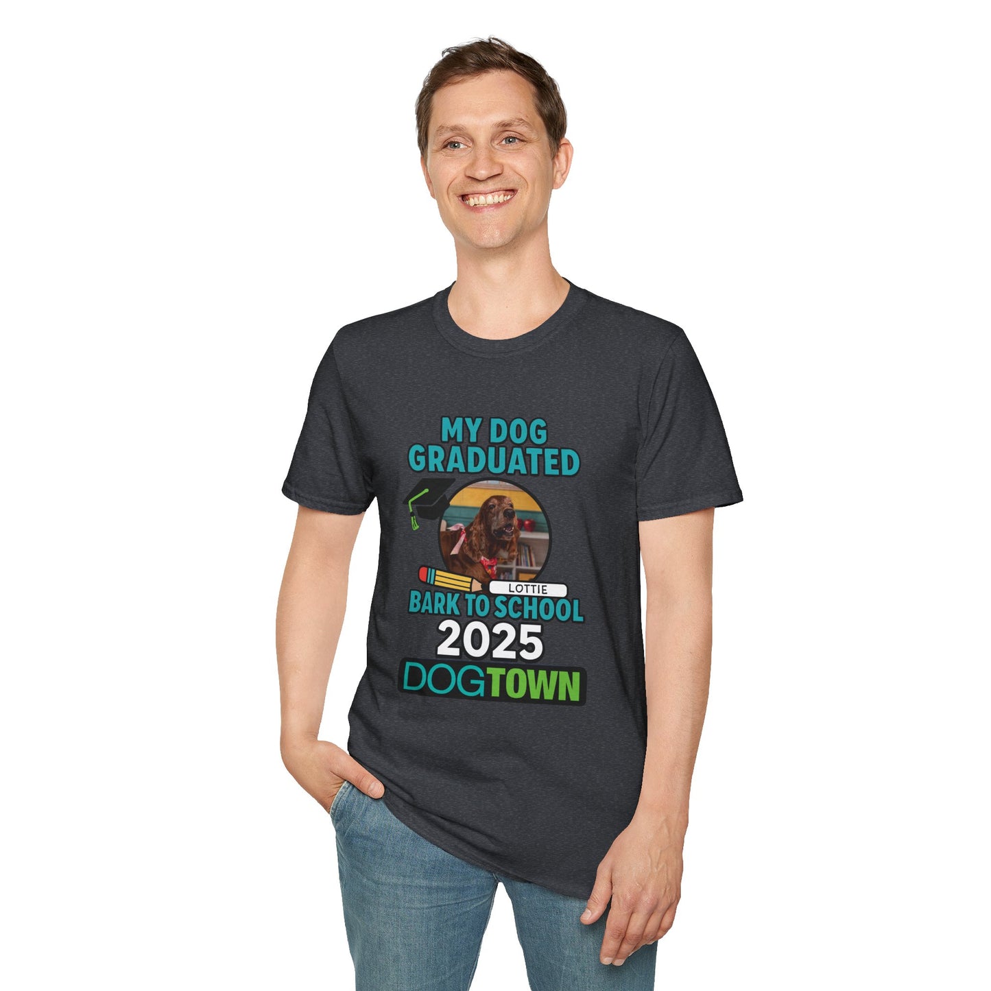 Bark to School 2025 - Unisex T-Shirt (Lottie)