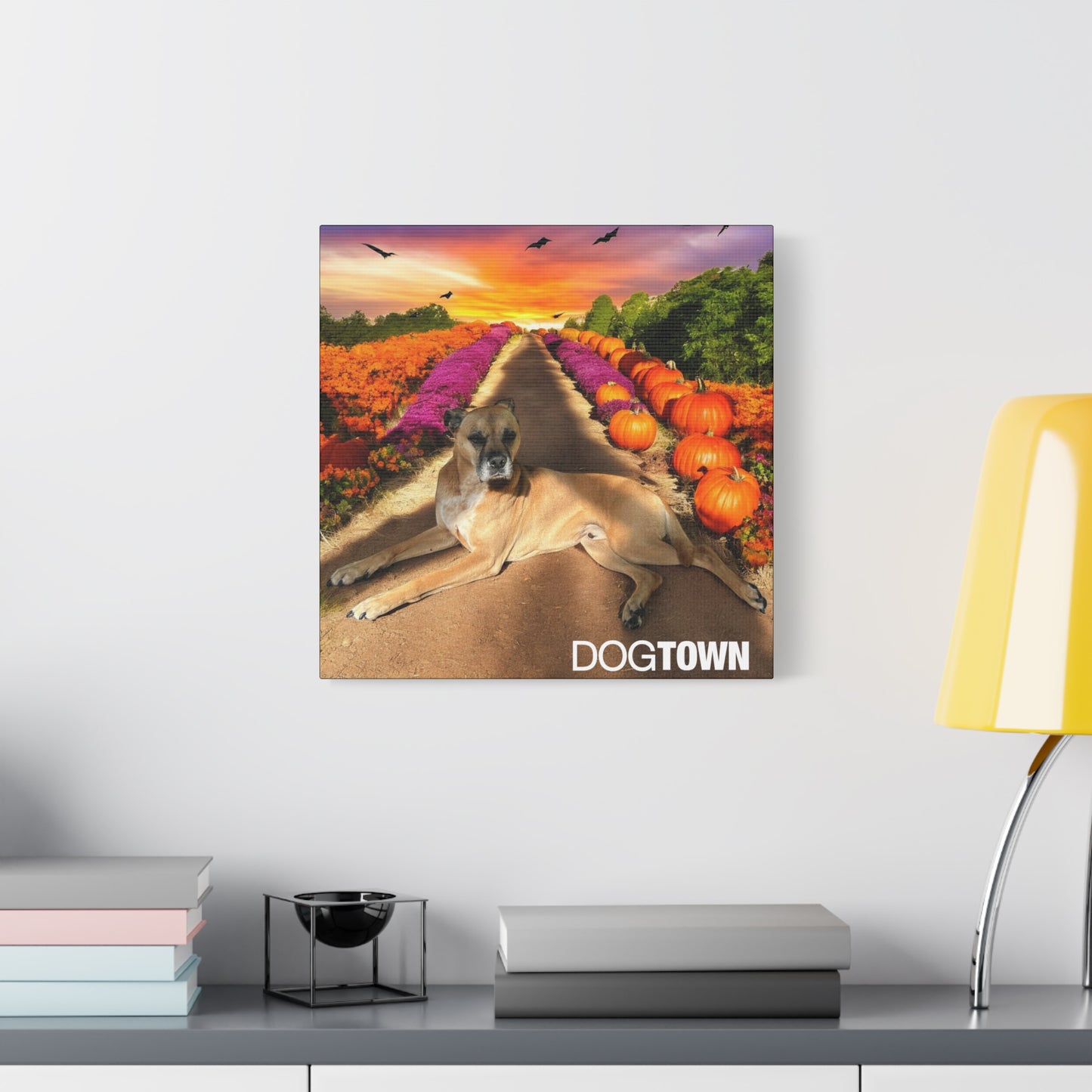 Cooper - Halloween Canvas