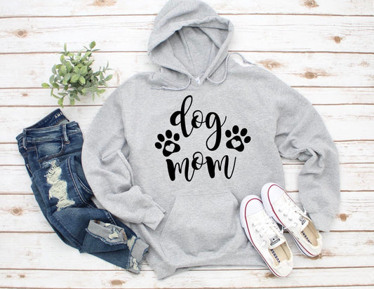 Dog Mom Hoodies