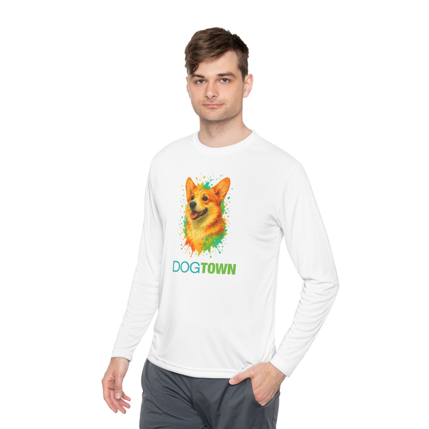 2025 Dogtown Dog Breed Collection - Sport Long Sleeve Tee (Corgi)