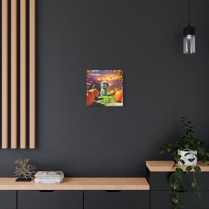 Bear C - Halloween Canvas