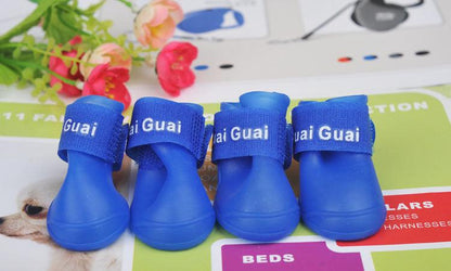 Pet Paws Protector: Stylish Silicone Rain Boots For Dogs