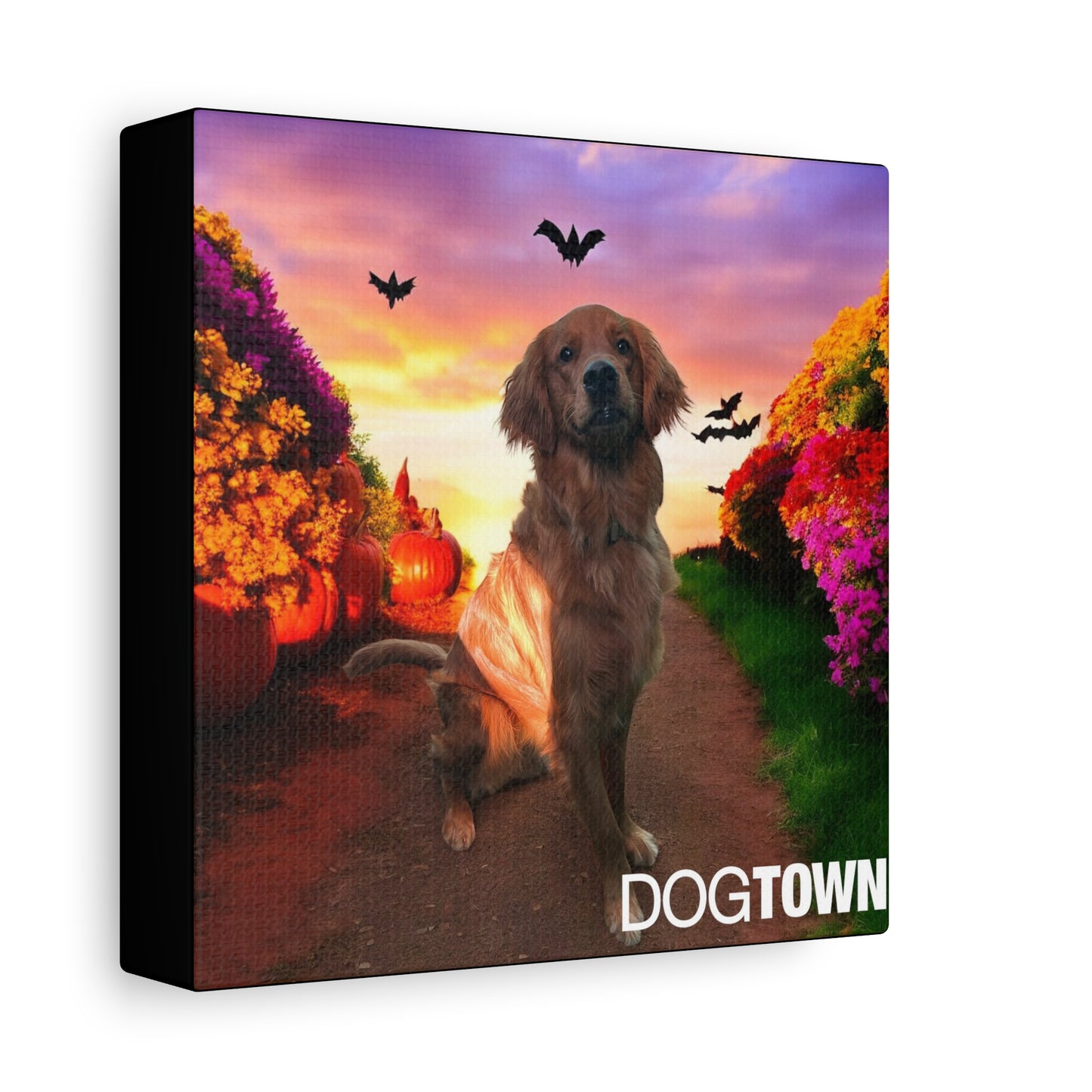 Louie - Halloween Canvas