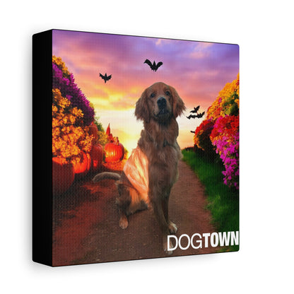 Louie - Halloween Canvas