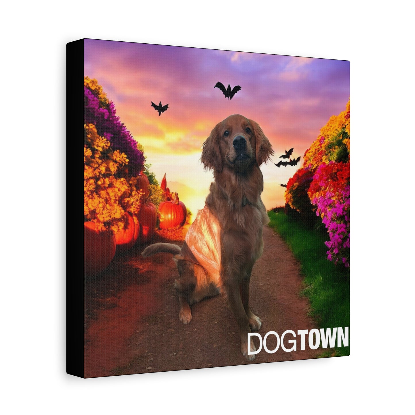 Louie - Halloween Canvas