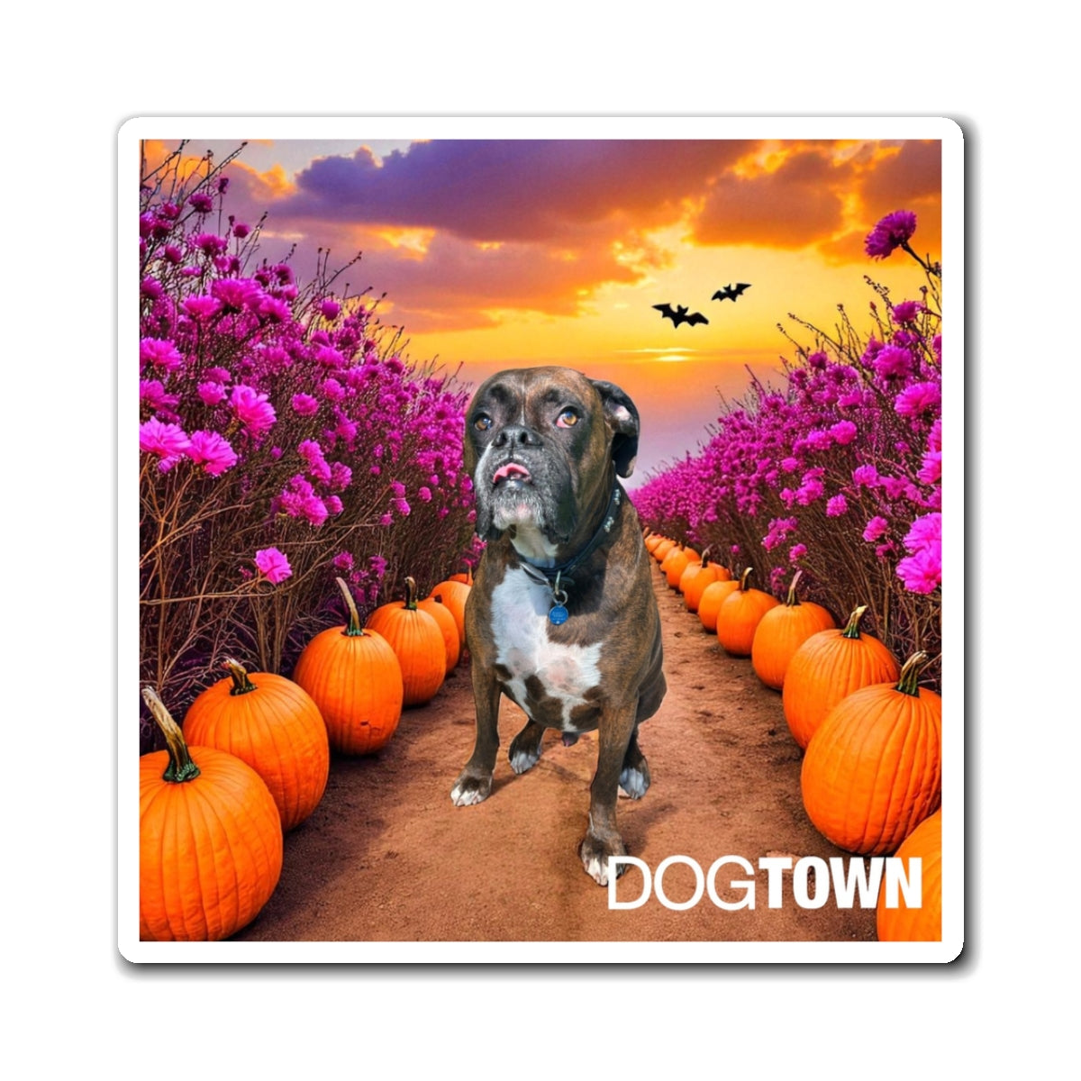 Bud - 3x3 Halloween Magnet