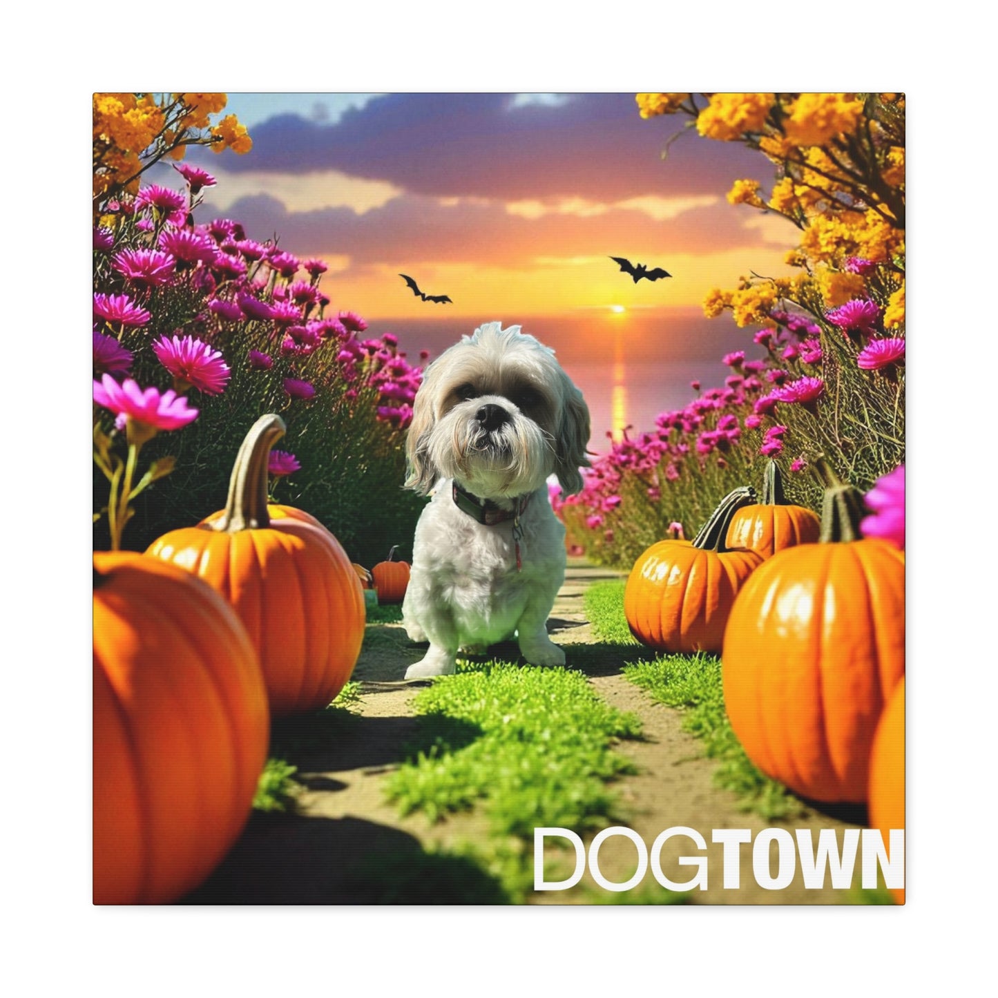 Bear C - Halloween Canvas