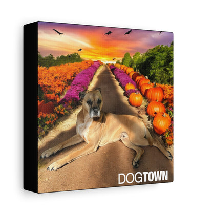 Cooper - Halloween Canvas