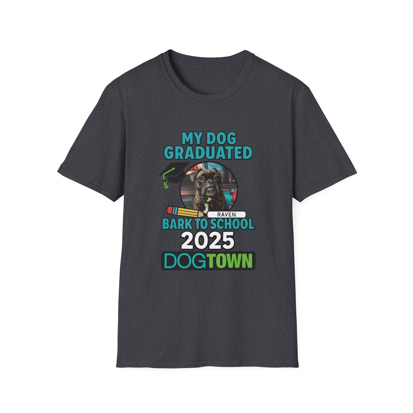 Bark to School 2025 - Unisex T-Shirt (Raven)