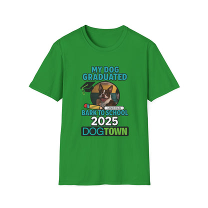 Bark to School 2025 - Unisex T-Shirt (Lincoln)