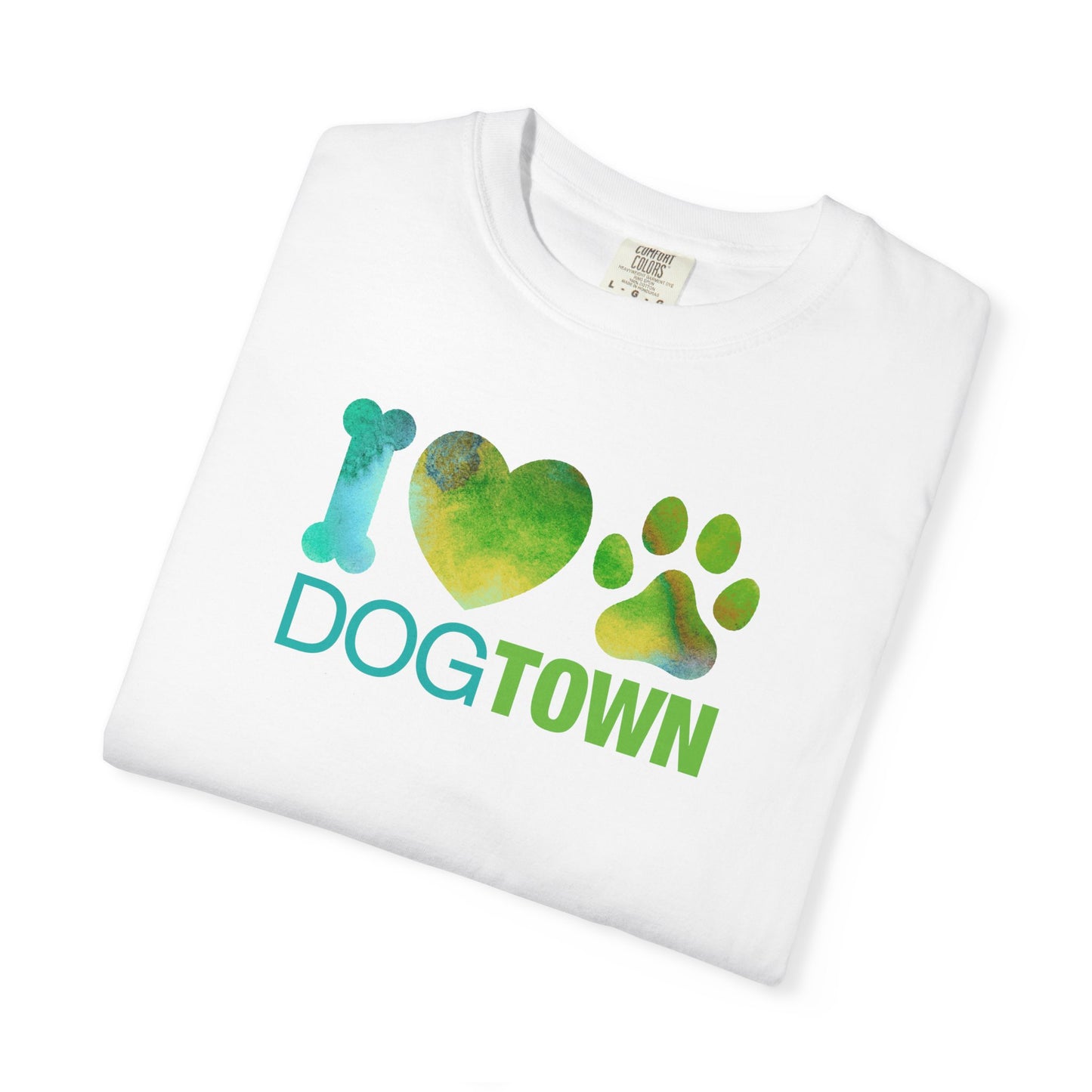 Dogtown "I Heart Paw" - Short Sleeve Cotton Tee