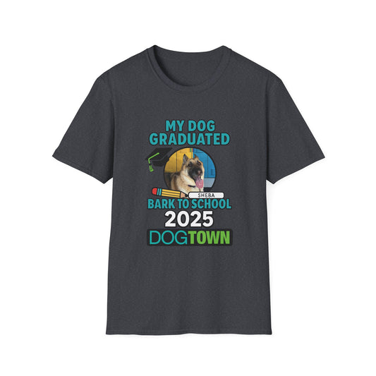 Bark to School 2025 - Unisex T-Shirt (Sheba)
