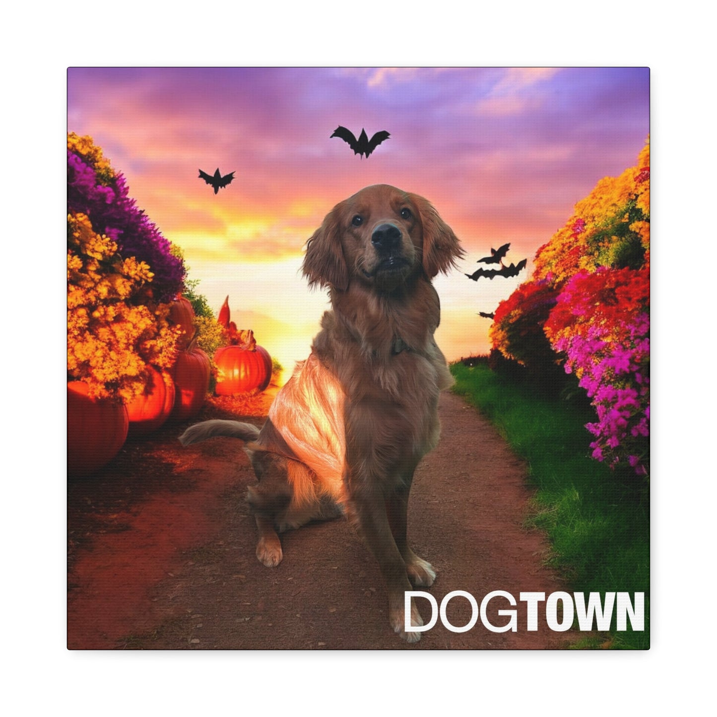 Louie - Halloween Canvas