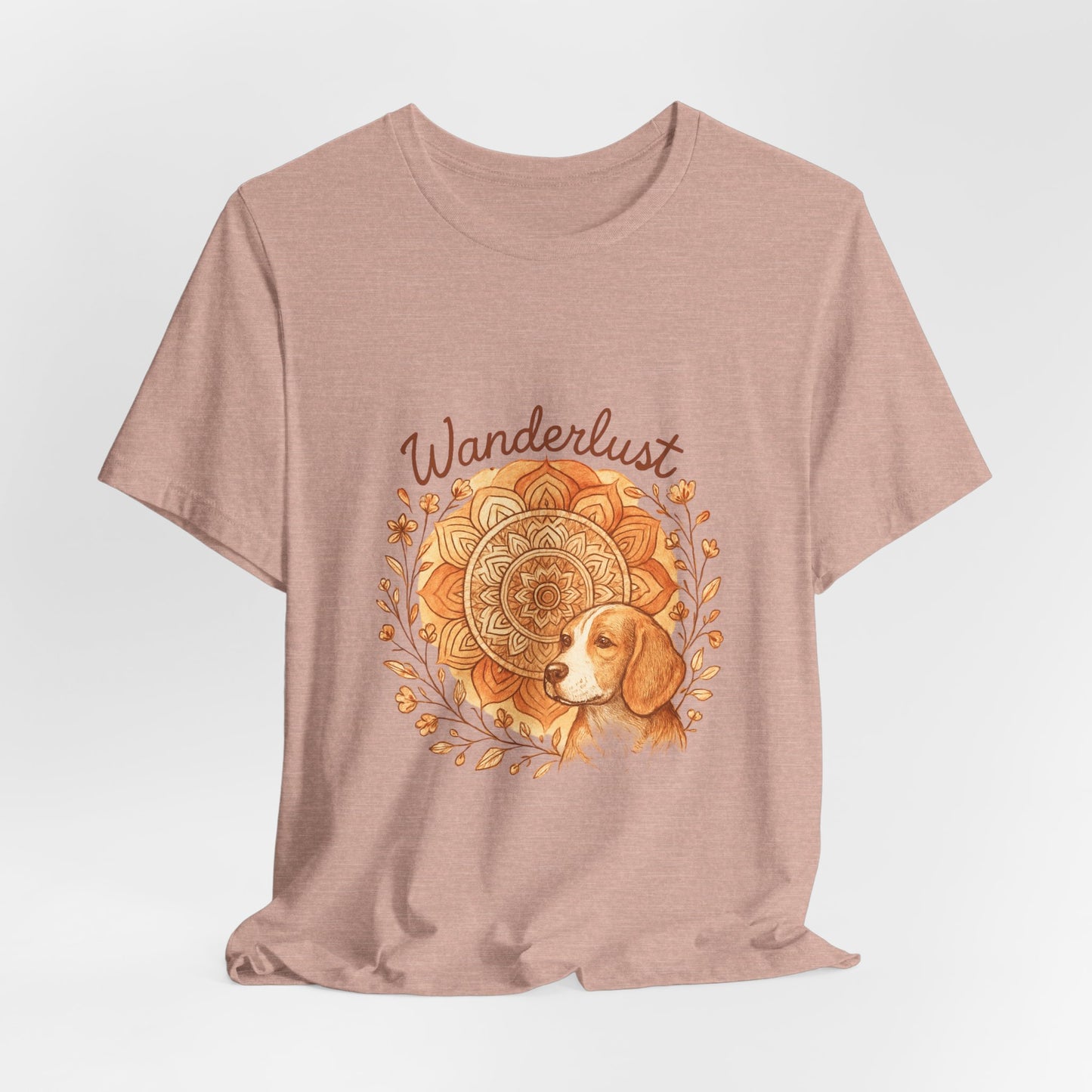 Dogtown Boho Revival "Wanderlust" Unisex Jersey Tee (Beagle)