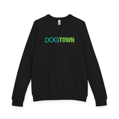 Dogtown Unisex Raglan Cozy Crewneck Sweatshirt