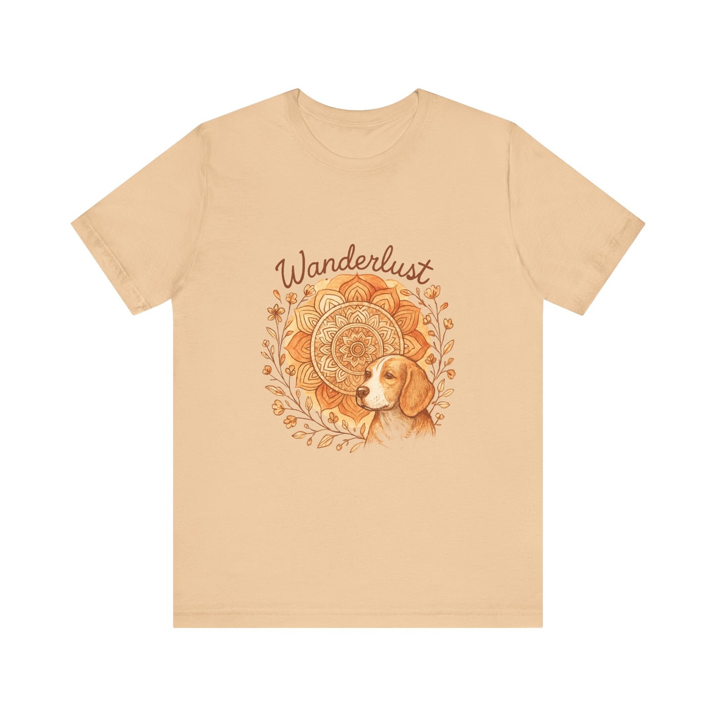Dogtown Boho Revival "Wanderlust" Unisex Jersey Short Sleeve Tee (Beagle)
