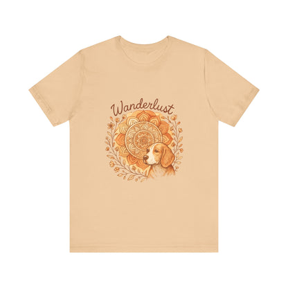 Dogtown Boho Revival "Wanderlust" Unisex Jersey Short Sleeve Tee (Beagle)