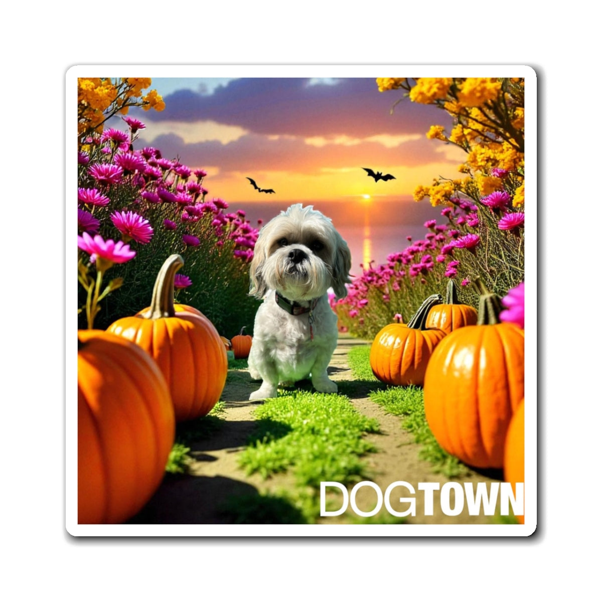 Bear C - 3x3 Halloween Magnet