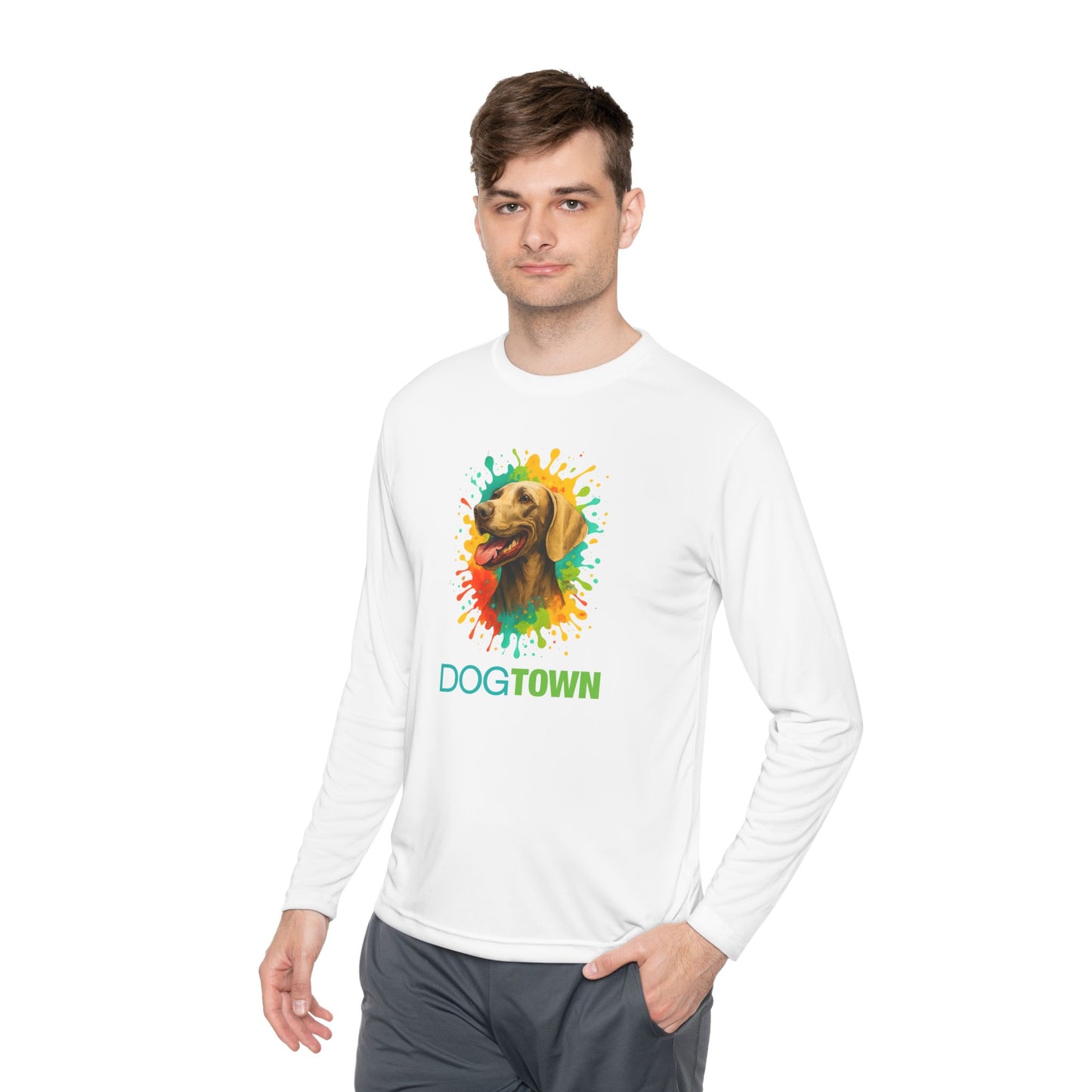 2025 Dogtown Dog Breed Collection - Sport Long Sleeve Tee (Weimaraner)