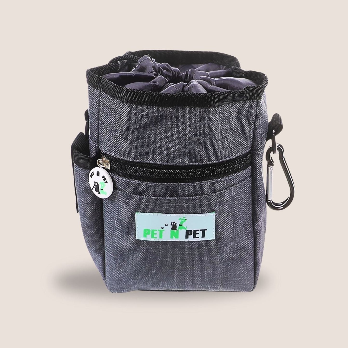 Dog Treat Pouch with 3 Rolls of Poop Bags