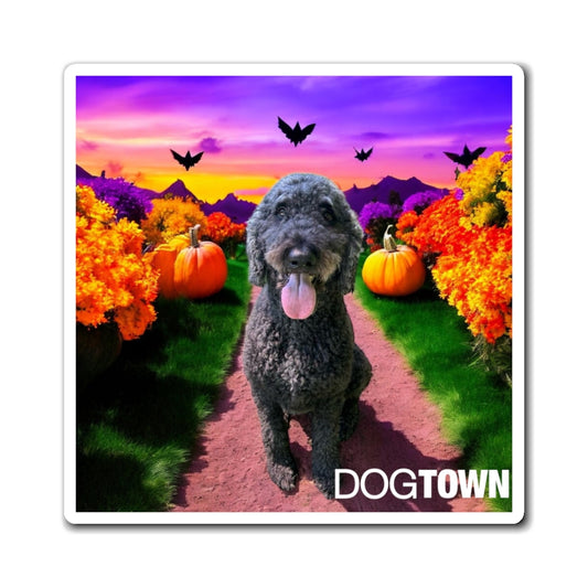Einstein - 3x3 Halloween Magnet