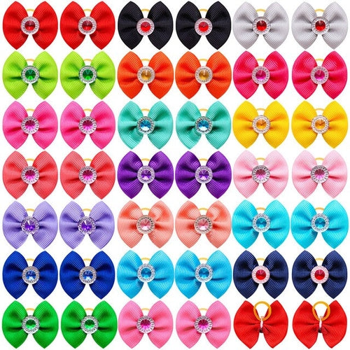 Dog Hair Bows Dog Bows With Diamonds