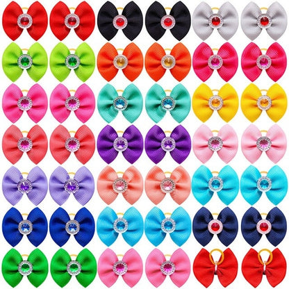 Dog Hair Bows Dog Bows With Diamonds