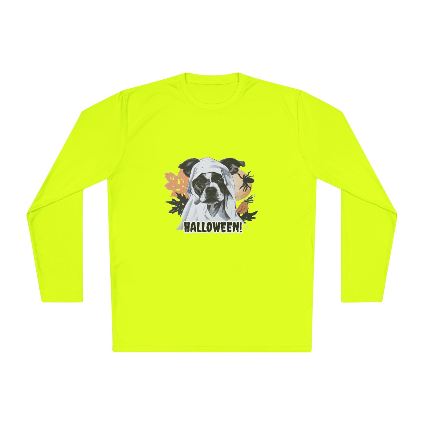 "Halloween" Long Sleeve Polyester Lightweight Tee