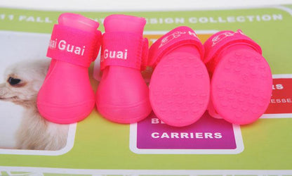 Pet Paws Protector: Stylish Silicone Rain Boots For Dogs