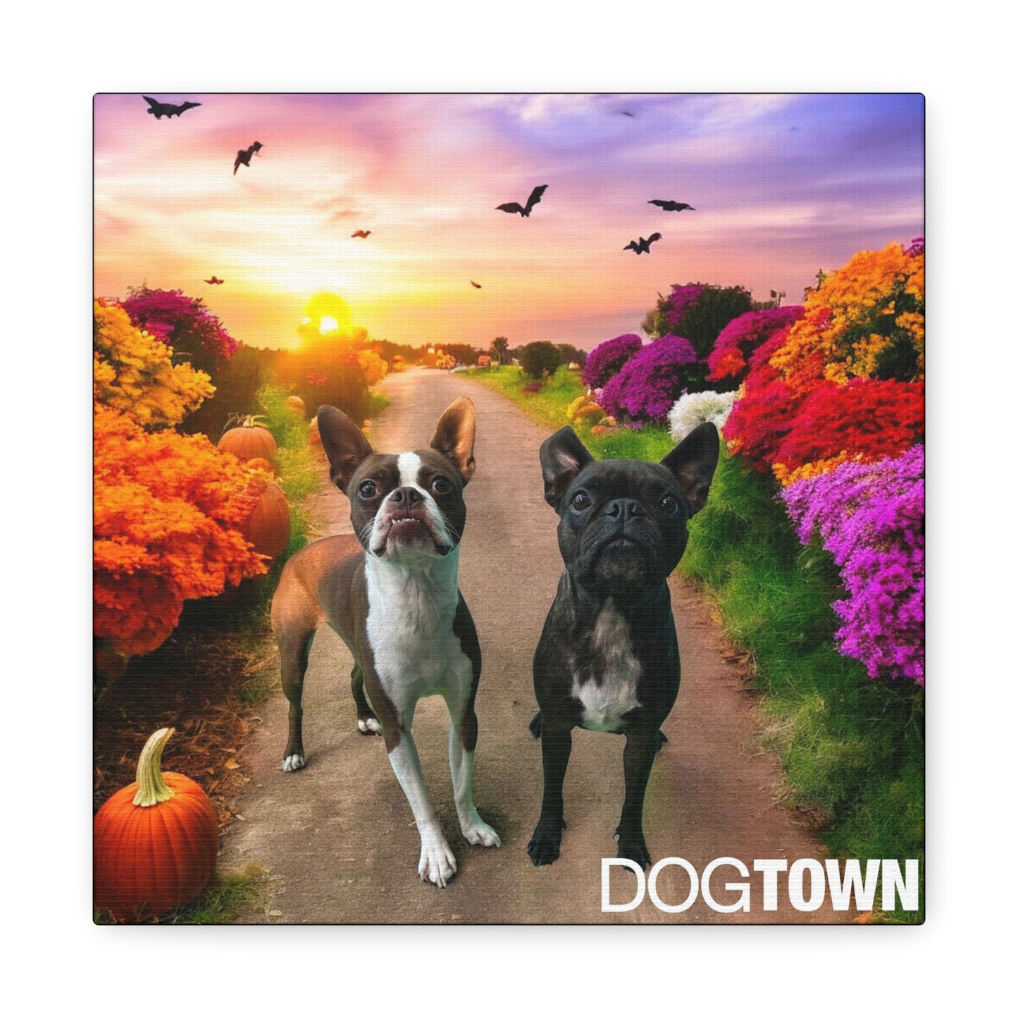 Duke & Ellie - Halloween Canvas