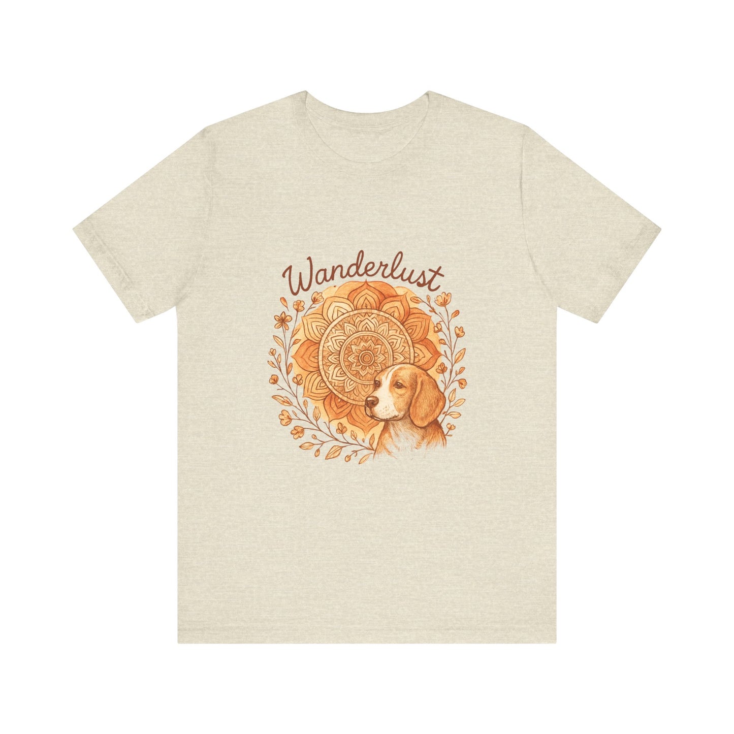 Dogtown Boho Revival "Wanderlust" Unisex Jersey Short Sleeve Tee (Beagle)