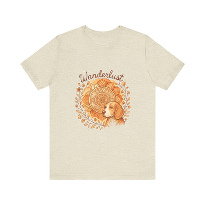 Dogtown Boho Revival "Wanderlust" Unisex Jersey Short Sleeve Tee (Beagle)