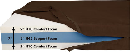  XL 7" Memory Foam Orthopedic Dog Bed