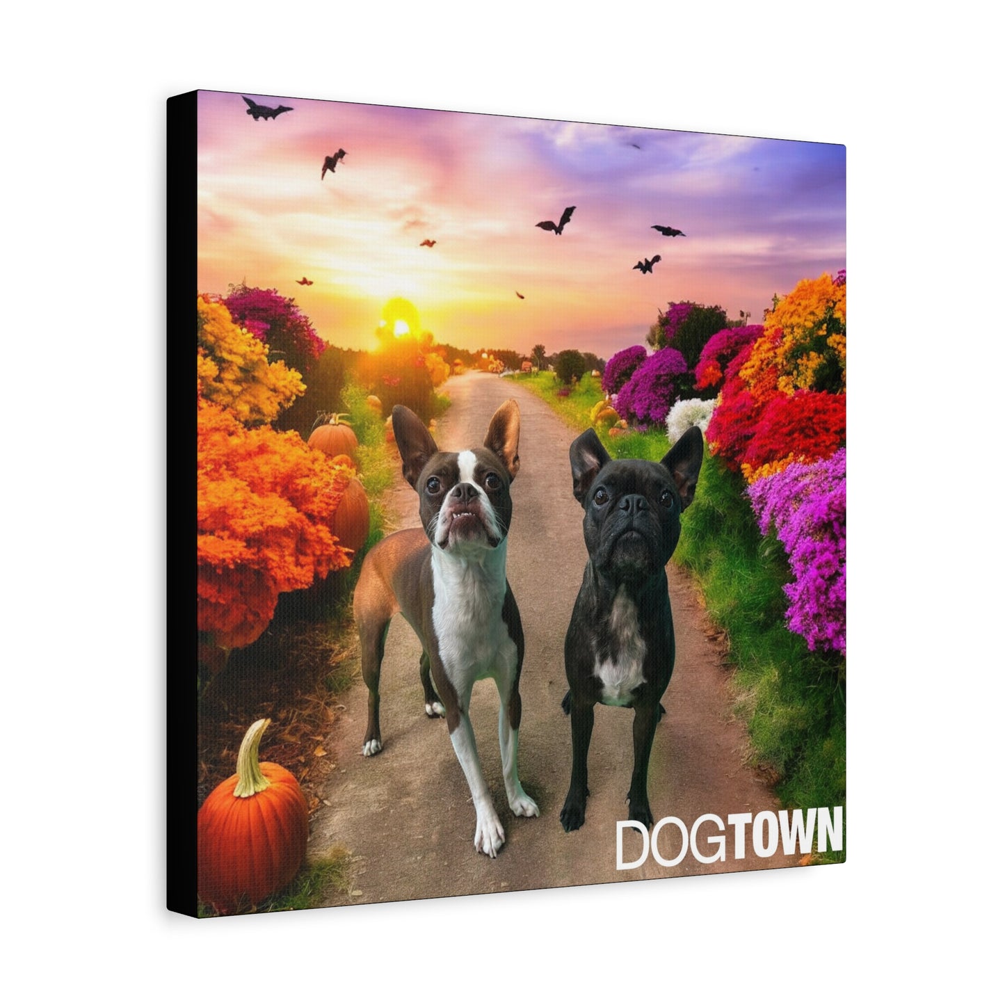 Duke & Ellie - Halloween Canvas