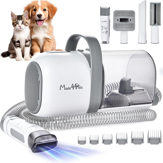 Dog Grooming Kit Pet Hair Cleaning Low Noise Vacuum Cleaner And