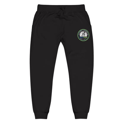 Dogtown Unisex Fleece Sweatpants with Embroidery