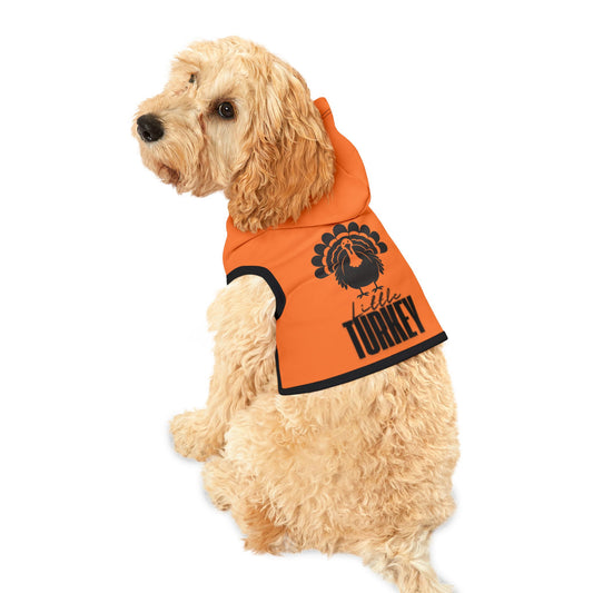 Thanksgiving Pet Hoodie "Little Turkey" - Orange