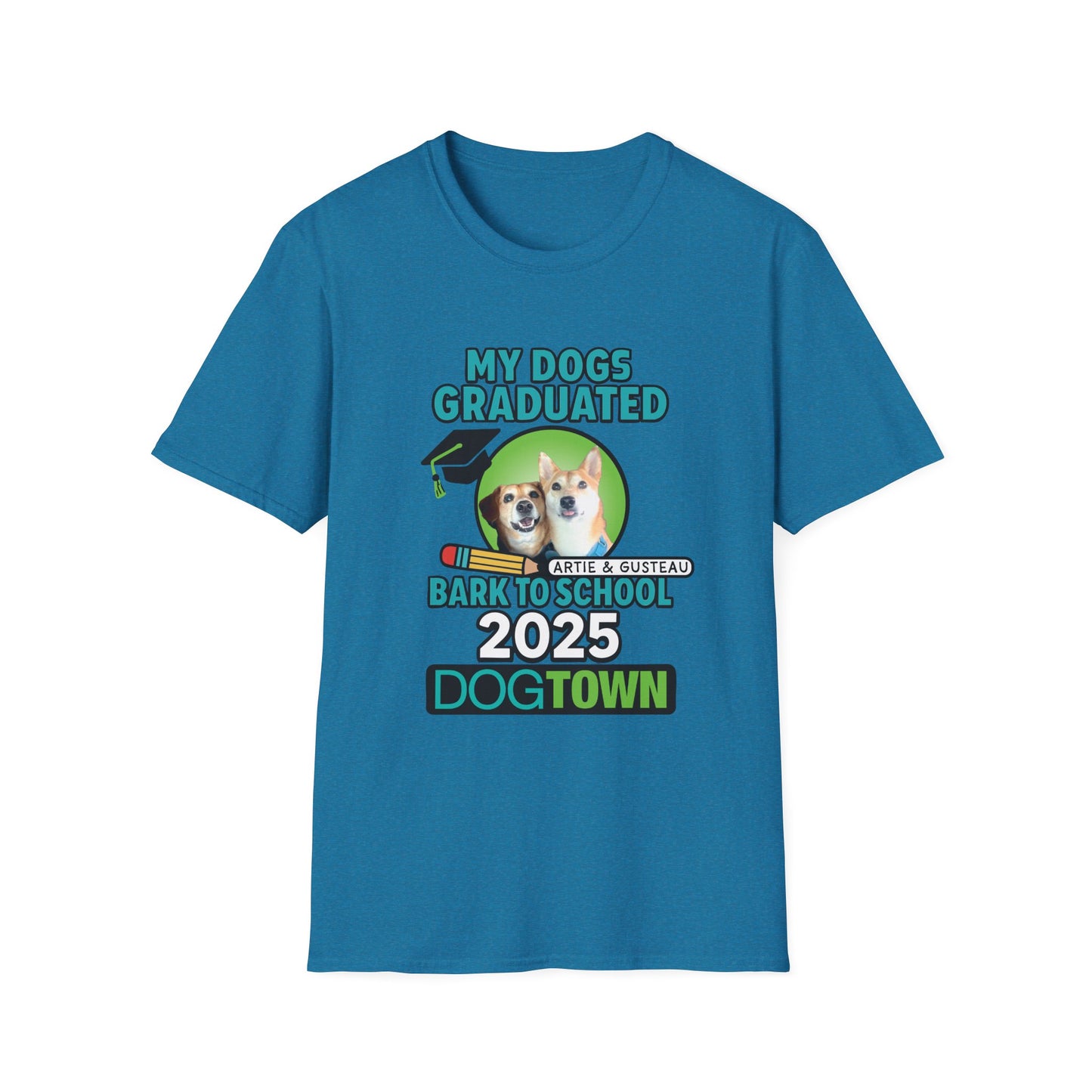 Bark to School 2025 - Unisex T-Shirt (Artie and Gusteau)