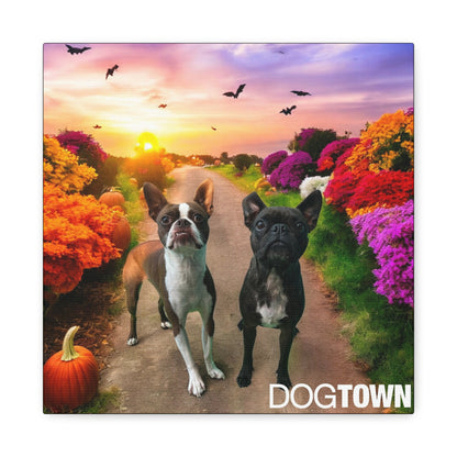 Duke & Ellie - Halloween Canvas